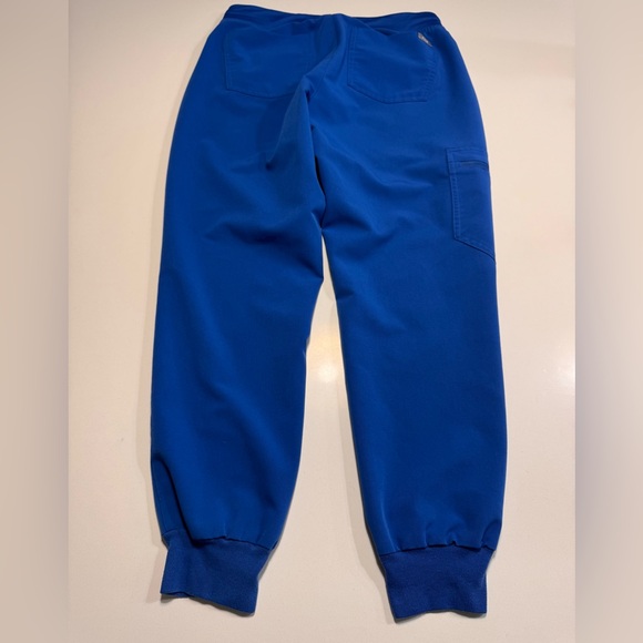 Figs Zamora Jogger Scrub Pants Royal Blue Size S/P Small Petite W18SW2005P - Picture 2 of 11